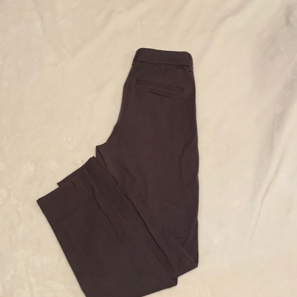 Gray Old Navy Pixie Pant - high rise